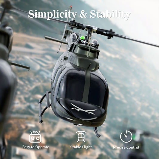Carmanon K1 RC Helicopter – Light Utility Style