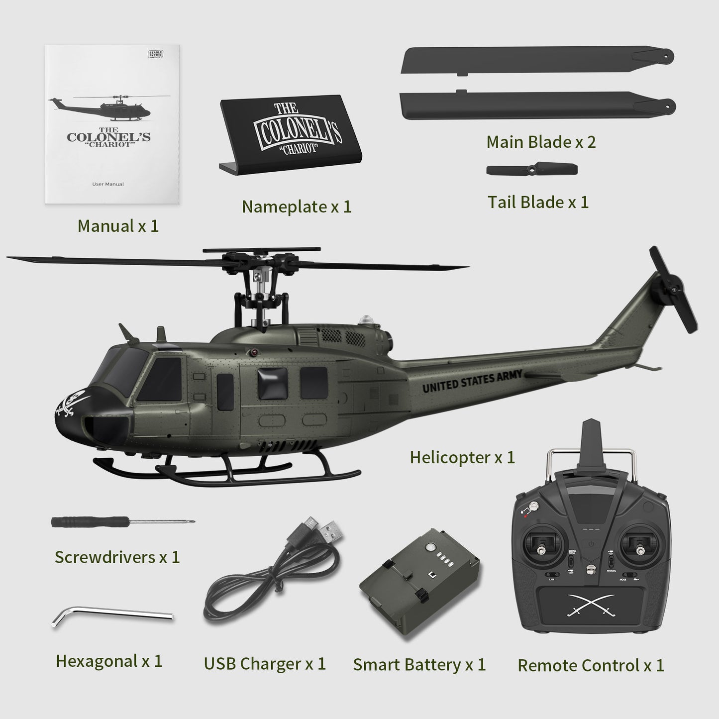 Bell UH-1 Huey - The Colonel‘s Chariot